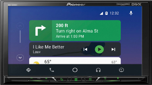 Pioneer - 7" Android Auto™ and Apple CarPlay® Bluetooth® Digital Media (DM) Receiver - Black
