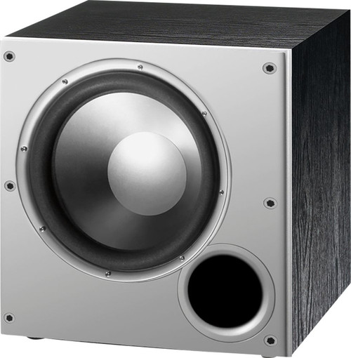 Polk Audio - PSW10 10" Powered Subwoofer, 100W Peak Power, Compact Design, Easy Setup with Home Theater Systems - Black