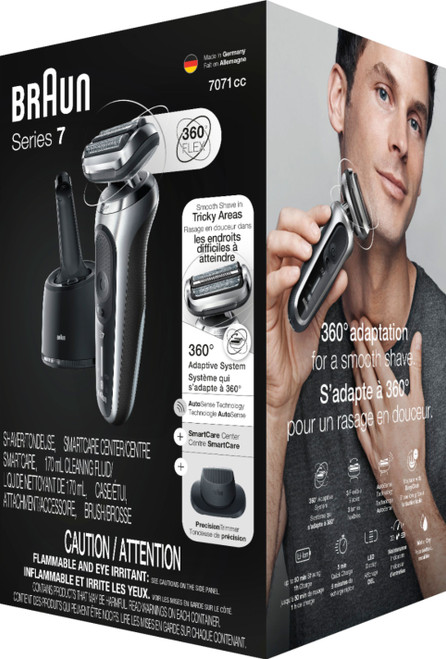 Braun - Series 7 Wet/Dry Electric Shaver - Silver