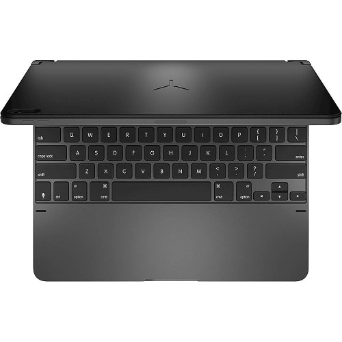 Brydge - Wireless Keyboard for Apple iPad Pro 12.9" (3rd Generation 2018 and 4th Generation 2020) - Space Gray