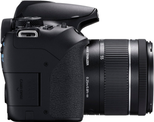 Canon - EOS Rebel T8i DSLR Camera with EF-S 18-55mm Lens - Black