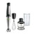 Braun - MultiQuick Immersion Hand Blender + 1.5-Cup Food Processor, Whisk, Beaker, MQ7025 - Black