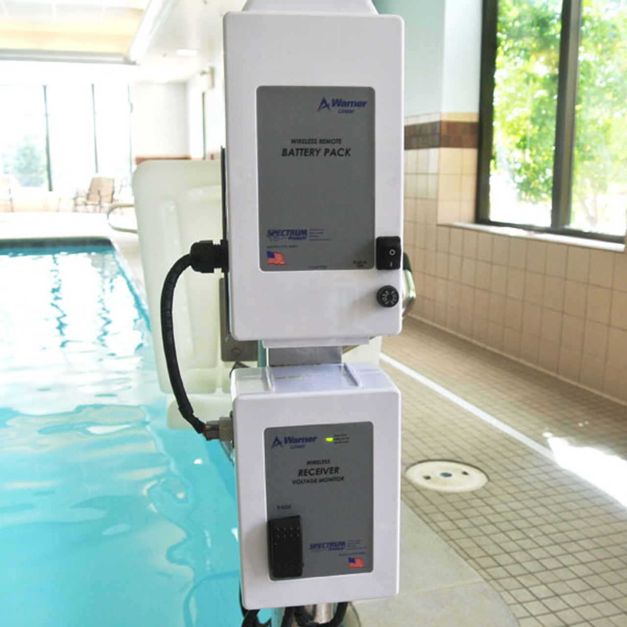 pool chair lift battery