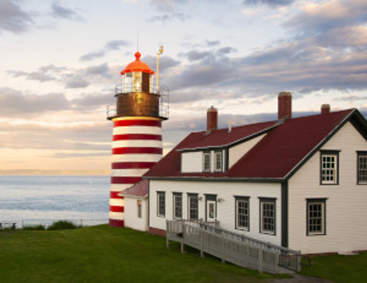 West Quoddy Lighthouse in Maine