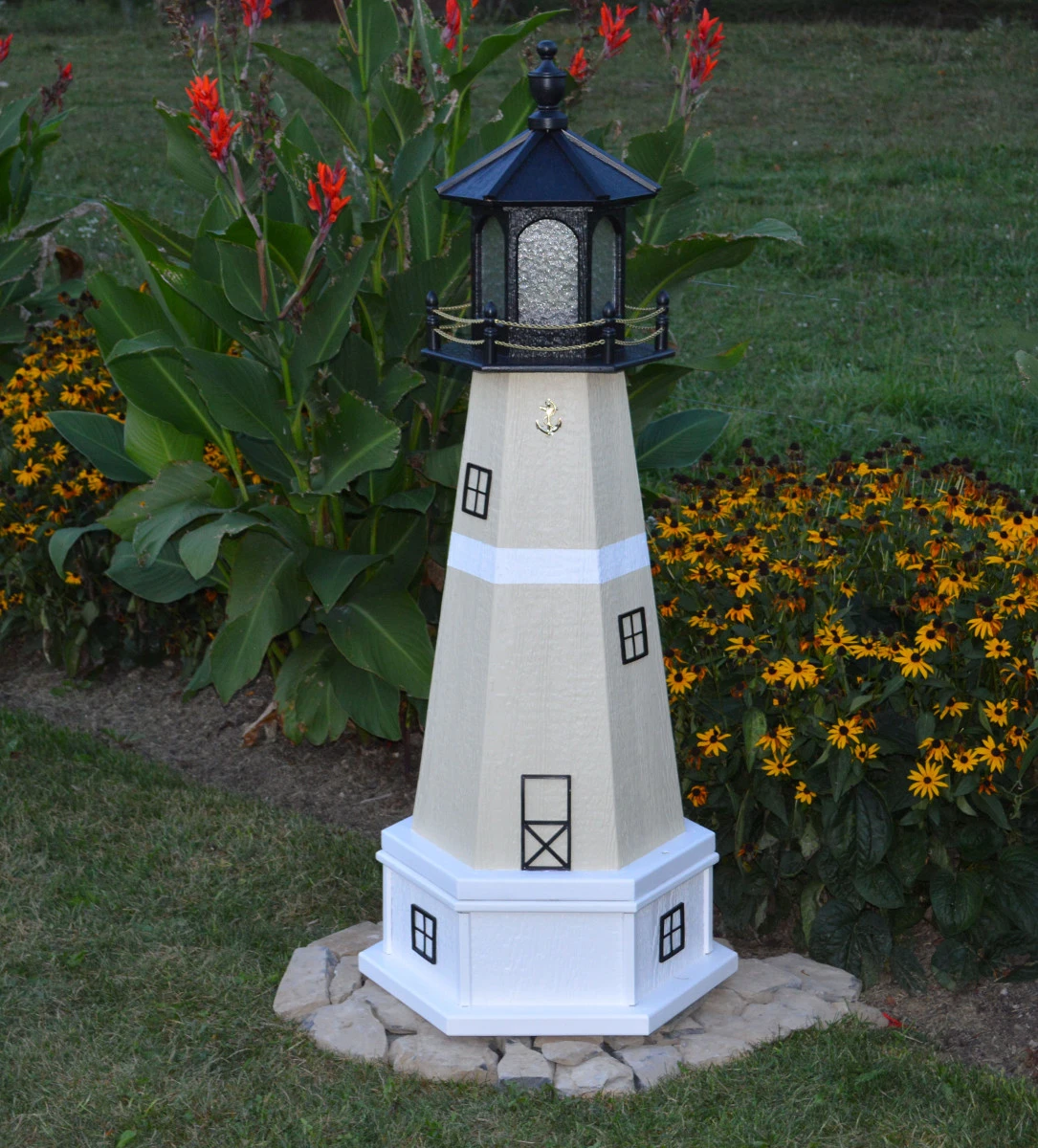 Amish Made - Split Rock Model - Wood Garden Lighthouses