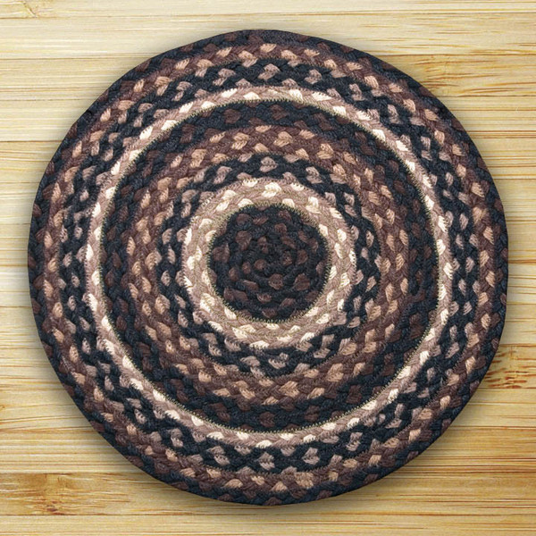 Earth Rugs Braided Jute Table Runner