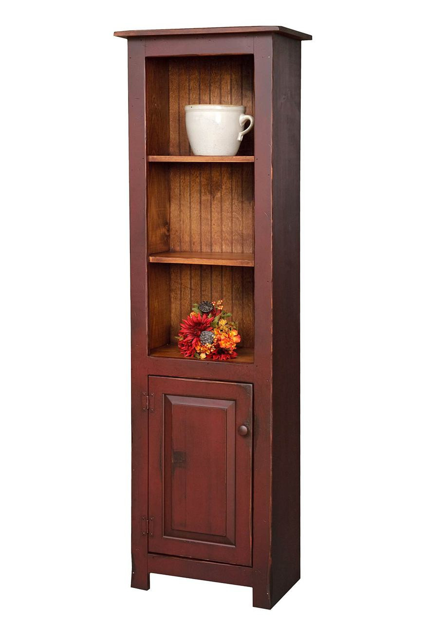 Amish Handcrafted Large Library Cabinet Vintage Creations By Sam