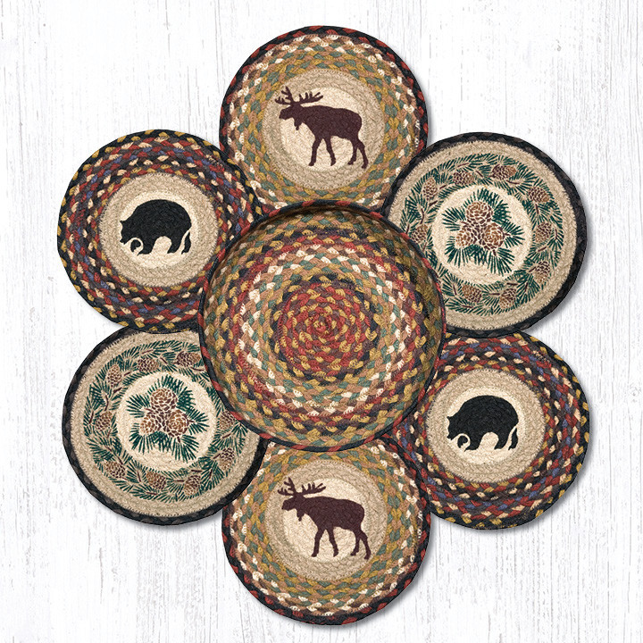 Earth Rugs Wilderness Trivets Basket