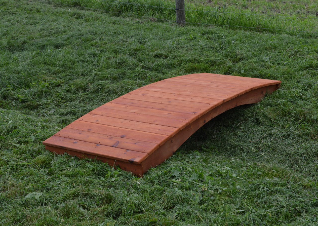 Amish Handcrafted Garden Bridge - Thumbnail 2