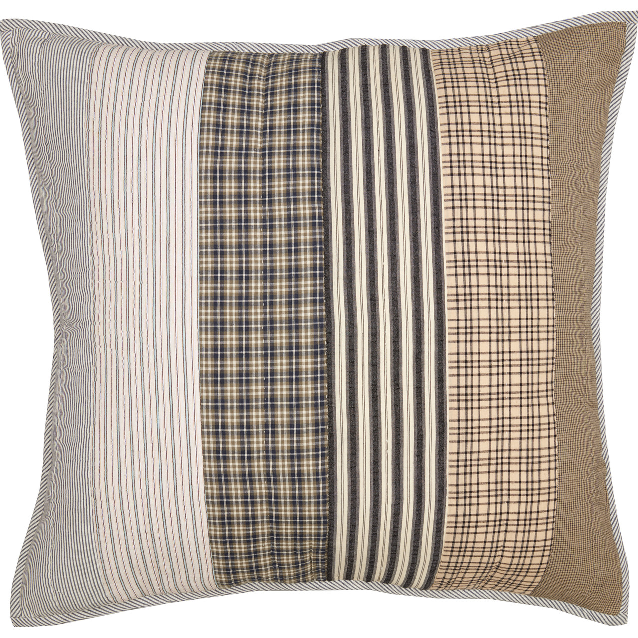 VHC Brands Ashmont Quilted Euro Sham