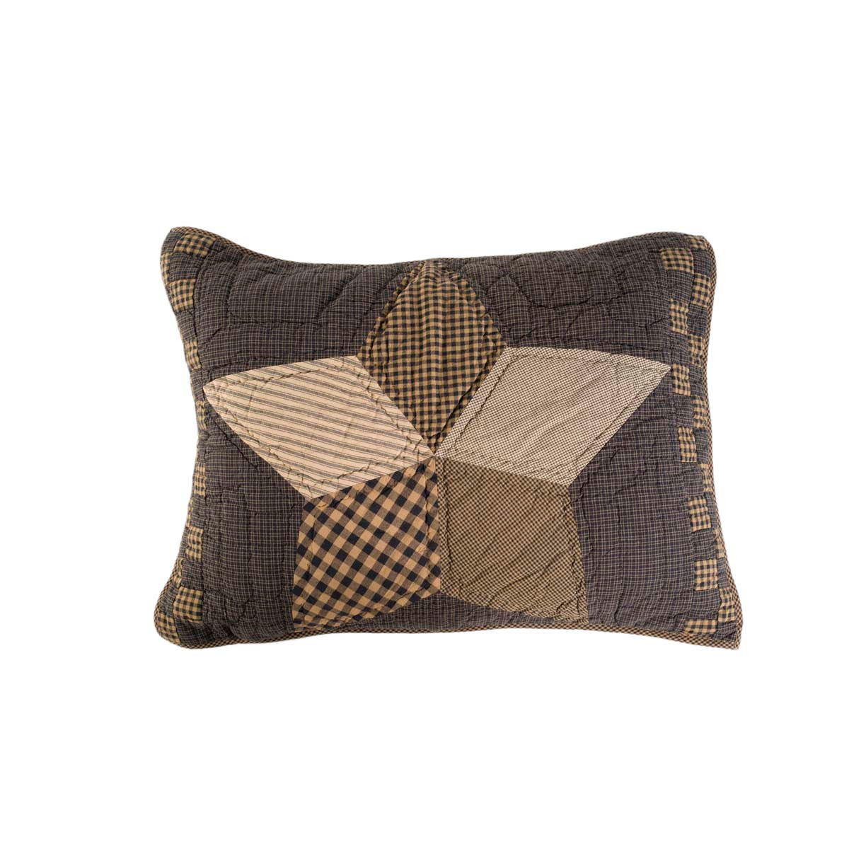 VHC Brands Farmhouse Star Sham - Thumbnail 3