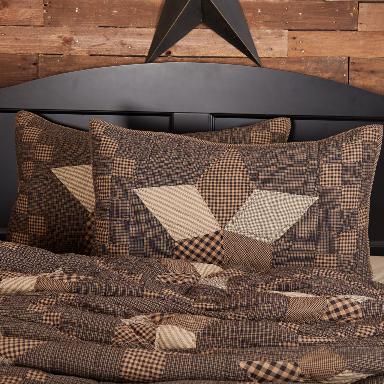 VHC Brands Farmhouse Star Sham