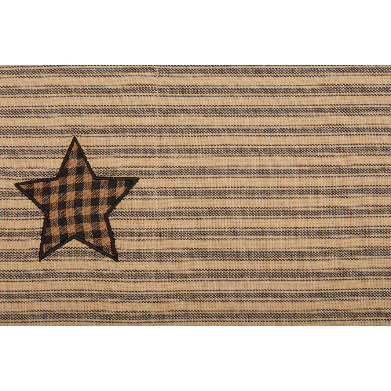 VHC Brands Farmhouse Star Pillow Case - Thumbnail 2