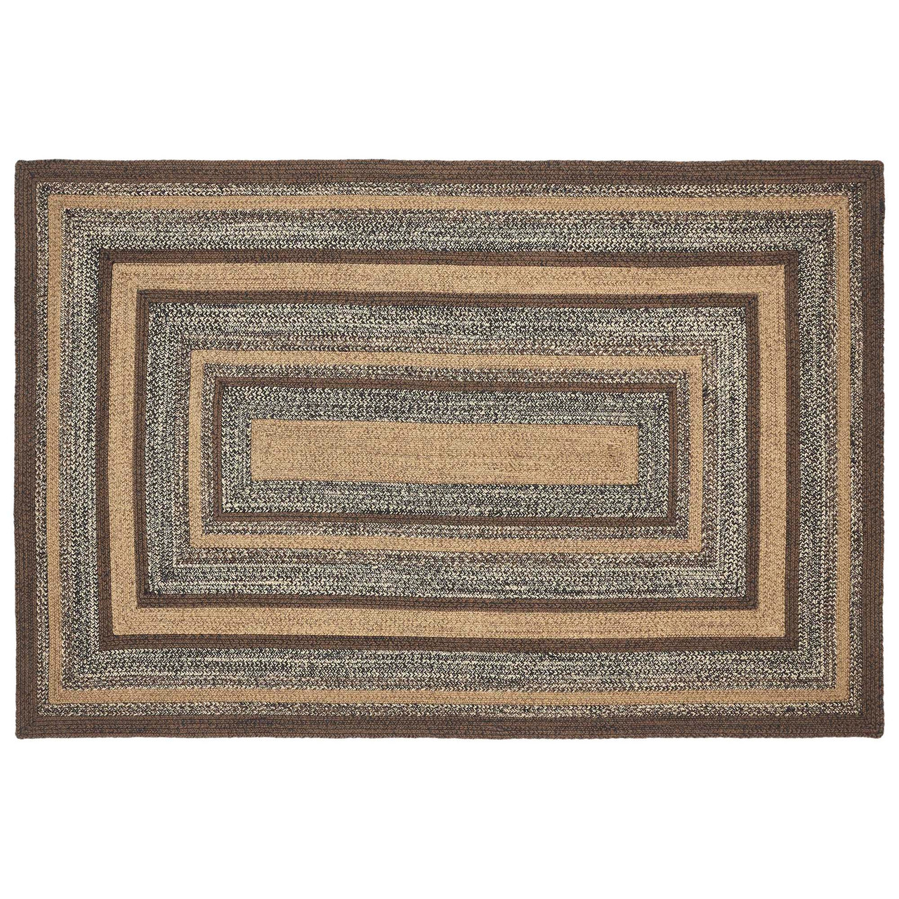 Potomac Jute Rug Primitive Americana Stars Non-slip Pad Floor Mat VHC – VHC  Brands Home Decor