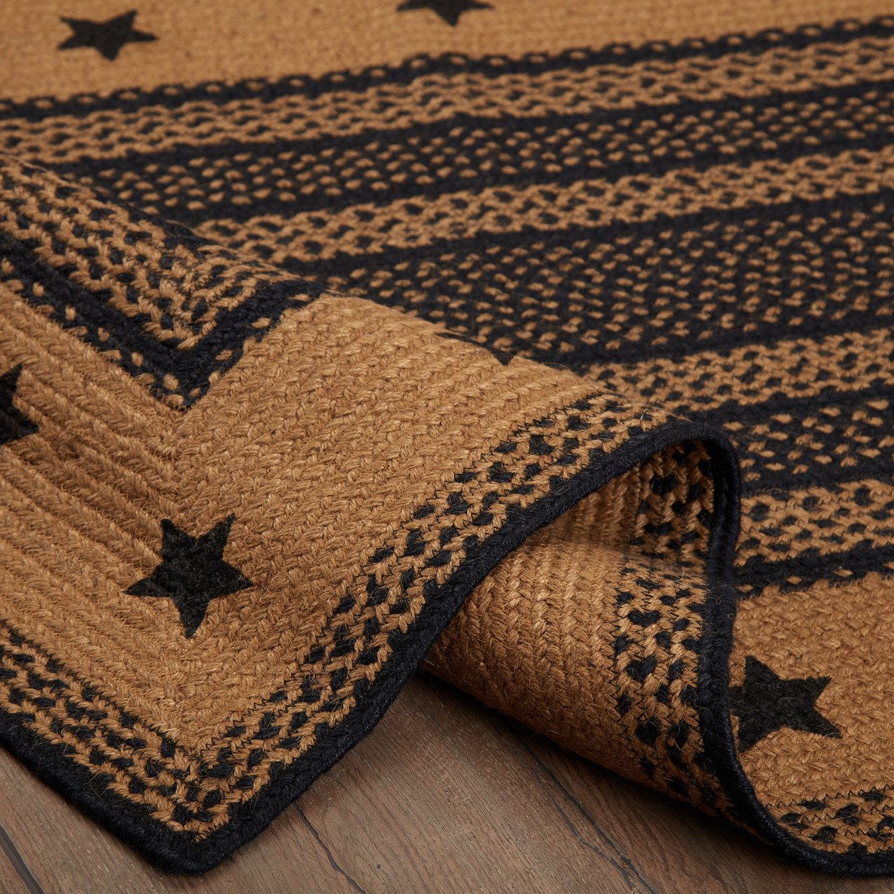 Farmhouse Star Braided Rugs