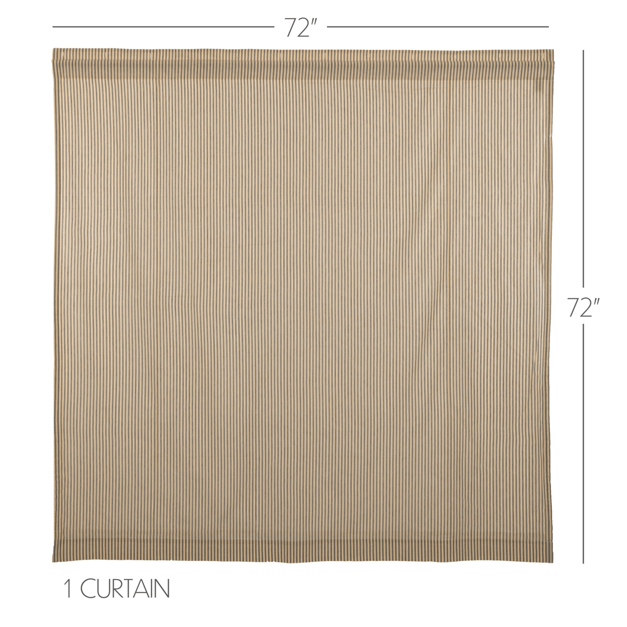VHC Brands Sawyer Mill Shower Curtain - Thumbnail 3