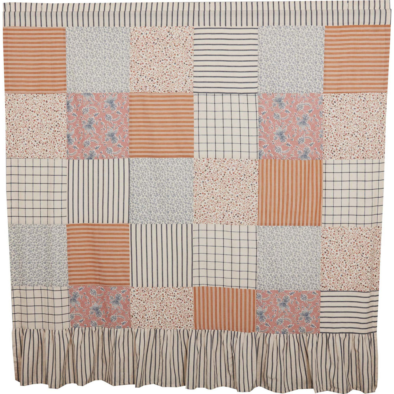 VHC Brands Kaila Shower Curtain - Thumbnail 2