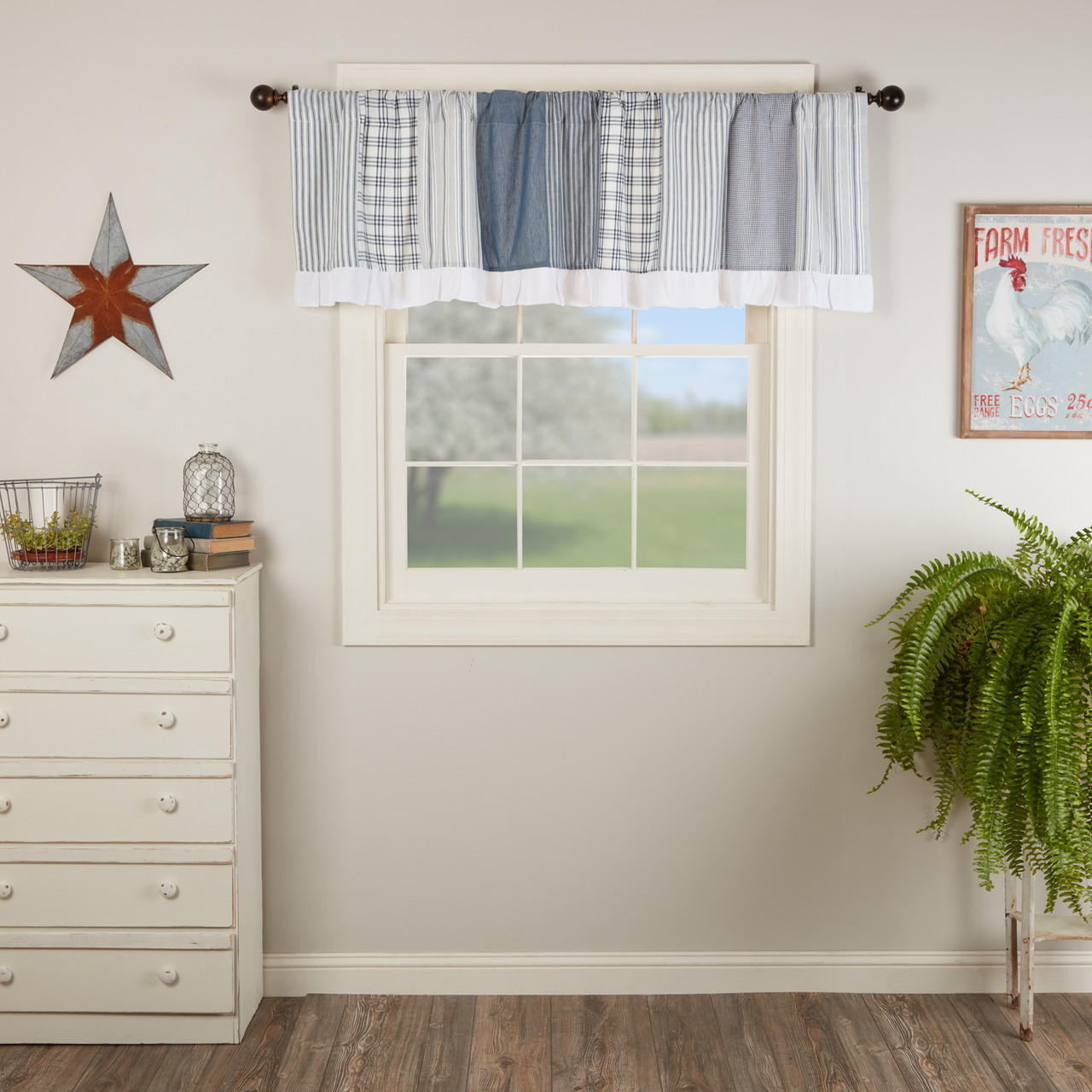 VHC Brands Sawyer Mill Valance - Thumbnail 3