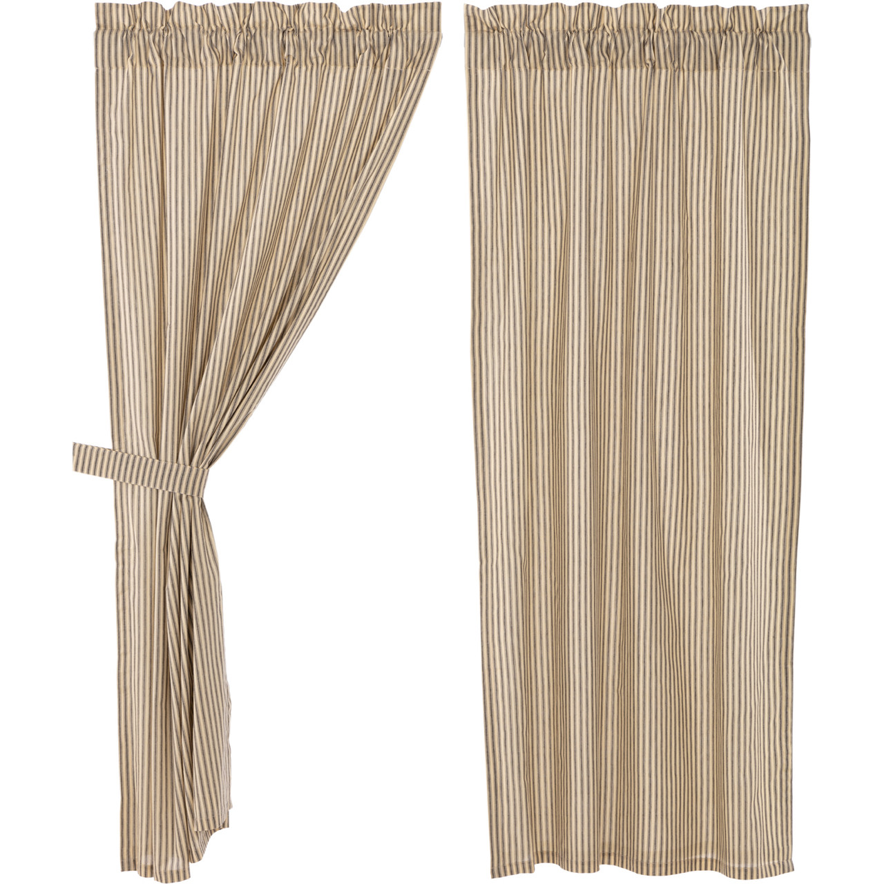 VHC Brands Sawyer Mill Ticking Stripe Panel