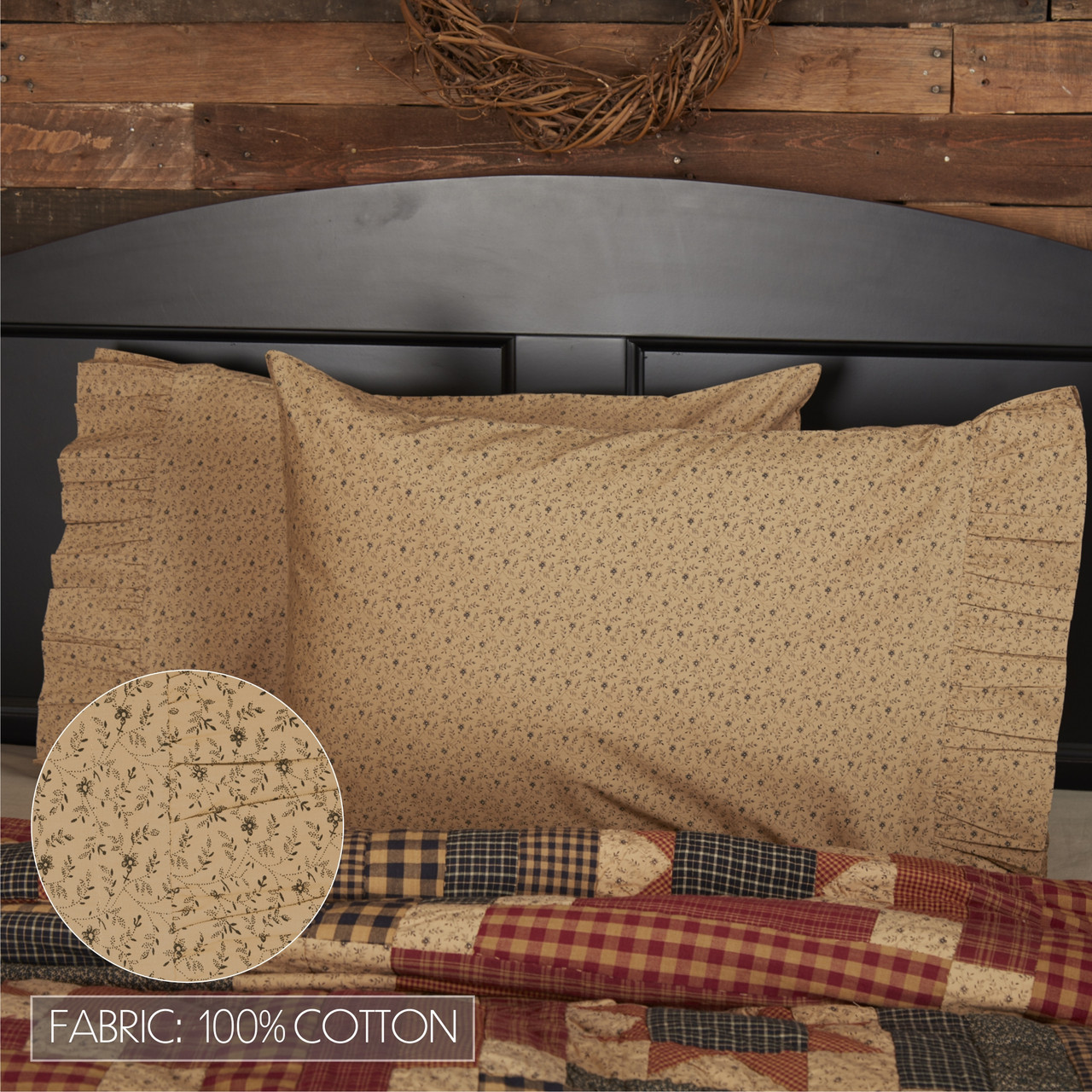 VHC Brands Maisie Pillow Case - Thumbnail 3