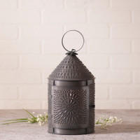 Irvin's Tinware 15" Fireside Lantern Finished In Kettle Black Irvin's Tinware 15" Fireside Lantern Finished In Kettle Black