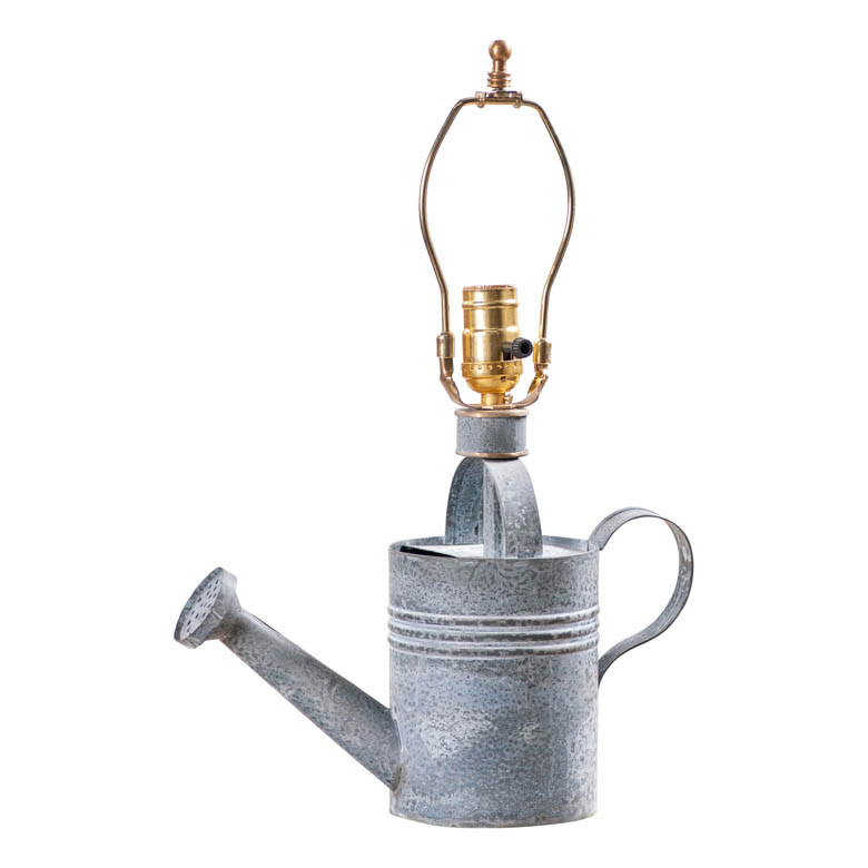 Irvin's Tinware Watering Can Lamp Farmhouse Lamps