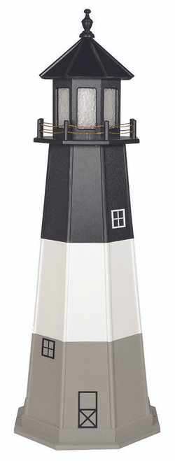 Amish Made - Oak Island Model - Wood Garden Lighthouses
