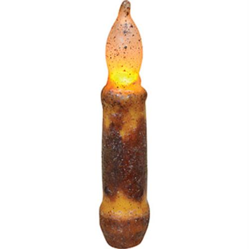 4 Inch LED Cinnamon Taper Candle 