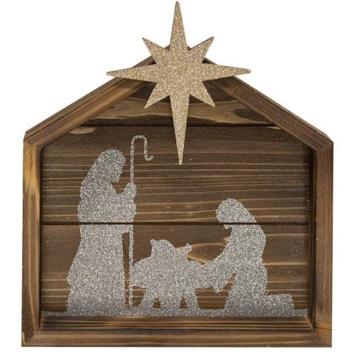 Framed Manger Scene