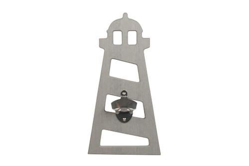 Sea Quest Collection Poly Bottle Opener - Lighthouse in Driftwood