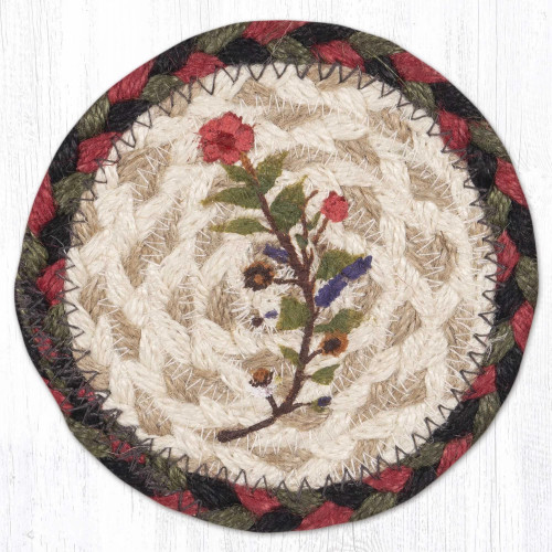 Plant Kindness Braided Coaster