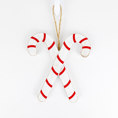 Double-Sided Candy Cane Ornament 