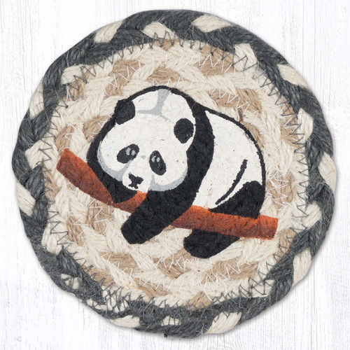 Giant Panda Braided Coaster