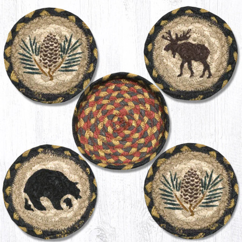 Wilderness Coaster Basket Set