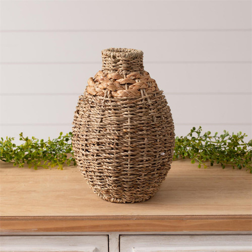 Seagrass Woven Vase - Medium