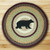 Earth Rugs™ Oval Patch Rug - Cabin Bear - RP-395