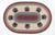 Earth Rugsâ„¢ Oval Patch Rug - Bear Paws - OP-081