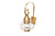 Northeast Lantern Medium Outdoor Caged Onion Wall Lantern - Antique Brass Finish, Optic Glass