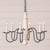 Irvin's Norfolk Large Wooden Chandelier In Rustic White