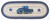 Blue Truck Table Runner