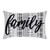 Sawyer Mill Black Family Pillow