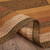 VHC Brands Kettle Grove jute braided rug, rectangle, 60x96, ruffled on floor.