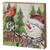 Christmas Snowman Wood Sign