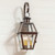 irvin's Town Crier Outdoor Wall Light in Solid Antique Copper - 3 Light