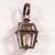 Jr Town Crier Outdoor Wall Light in Solid Weathered Brass - 1 Light