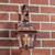 Irvin's Jr Town Crier Outdoor Wall Light in Solid Antique Copper - 1 Light