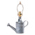Watering Can Lamp with Base in Weathered Zinc 