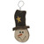 Primitive Star Top Hat Snowman Ornament