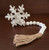 Cutout Snowflake Bead Hanger