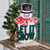 Let It Snow Tabletop Snowman Sign